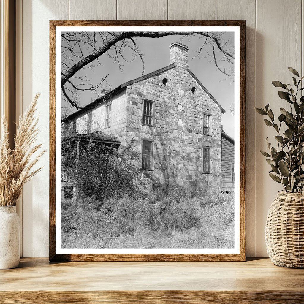 1788 Historic Building in Charlotte, NC - Vintage Photo