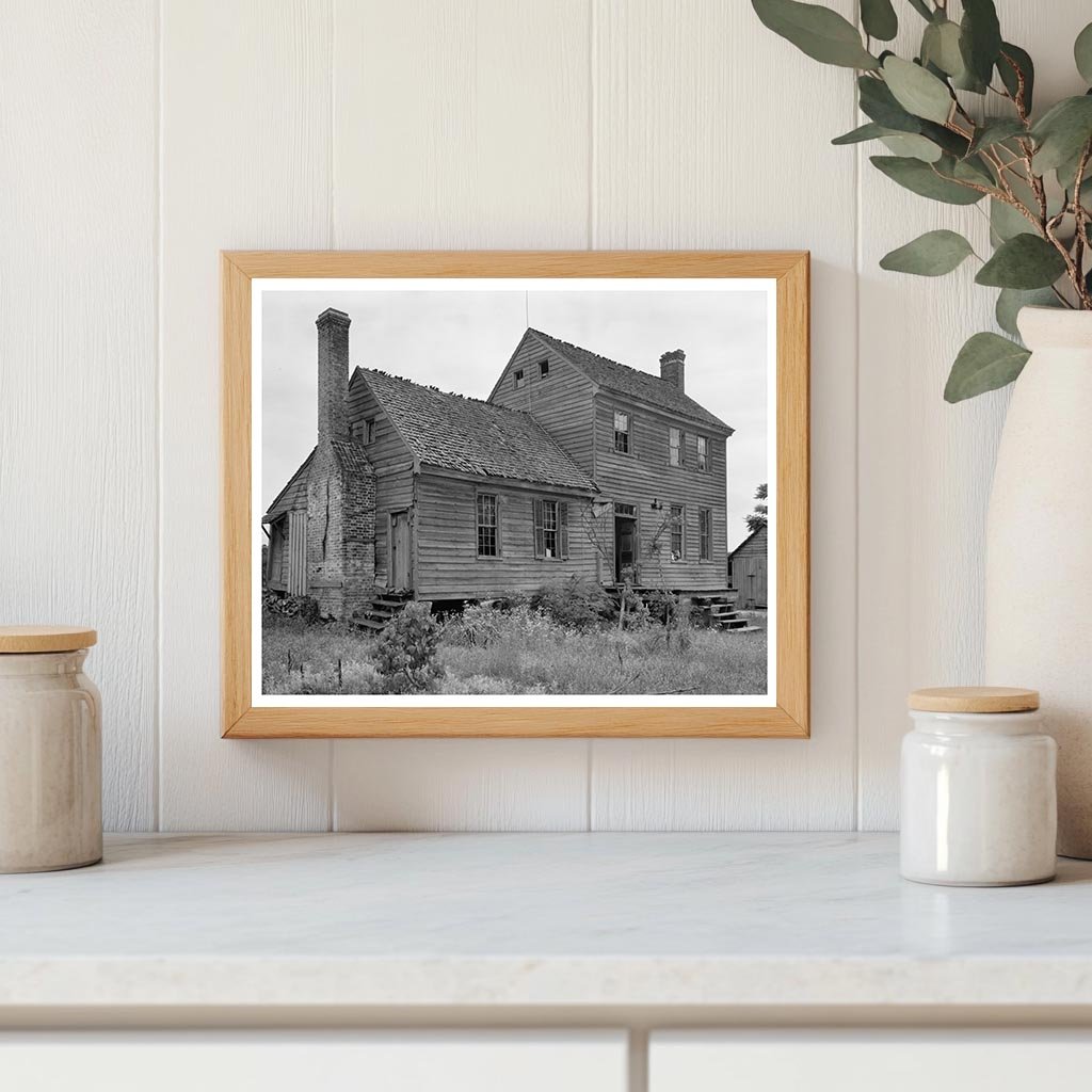 Aventon, NC Vintage Architecture Photo from 1930s