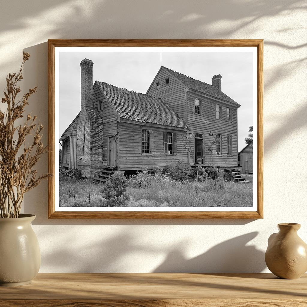 Aventon, NC Vintage Architecture Photo from 1930s