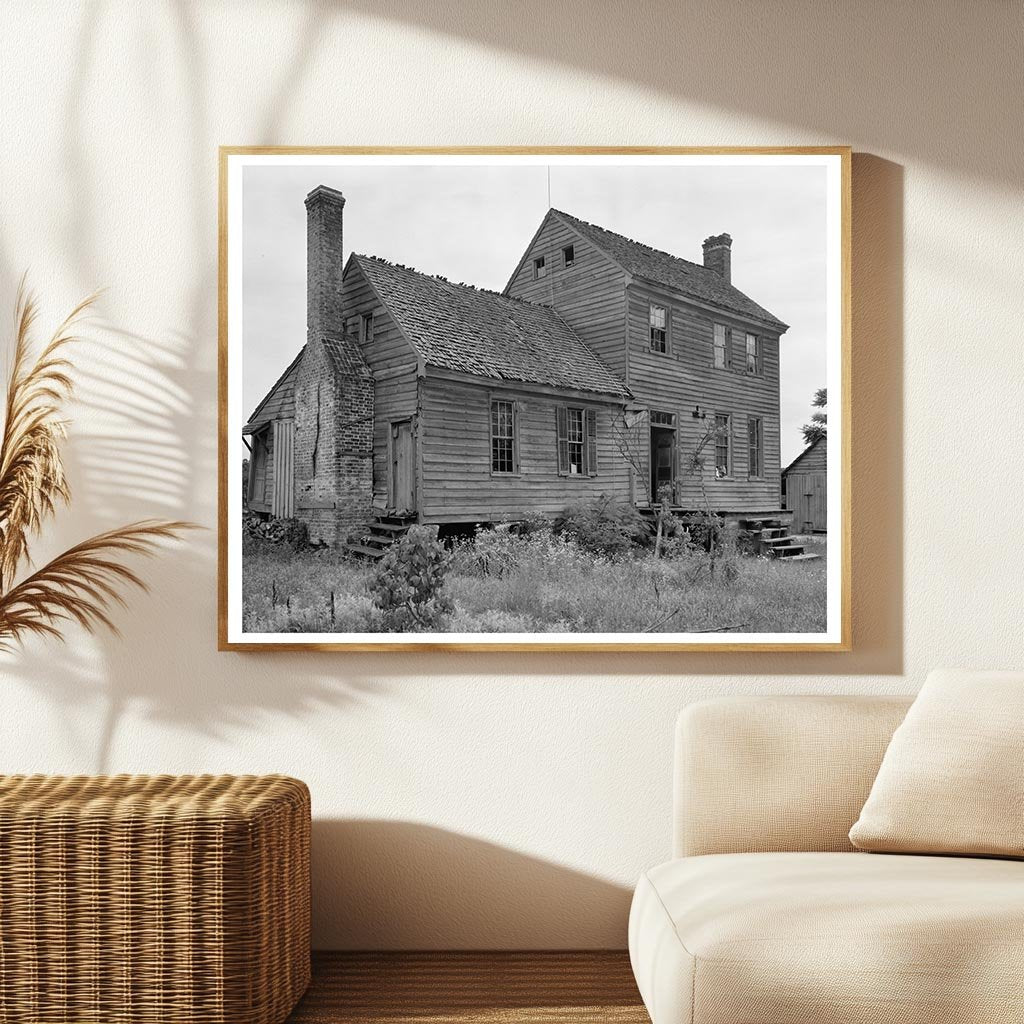 Aventon, NC Vintage Architecture Photo from 1930s