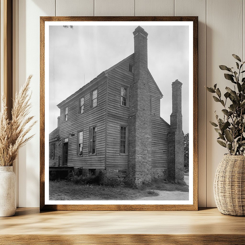 Vintage Photograph of Aventon, NC - Mid 20th Century