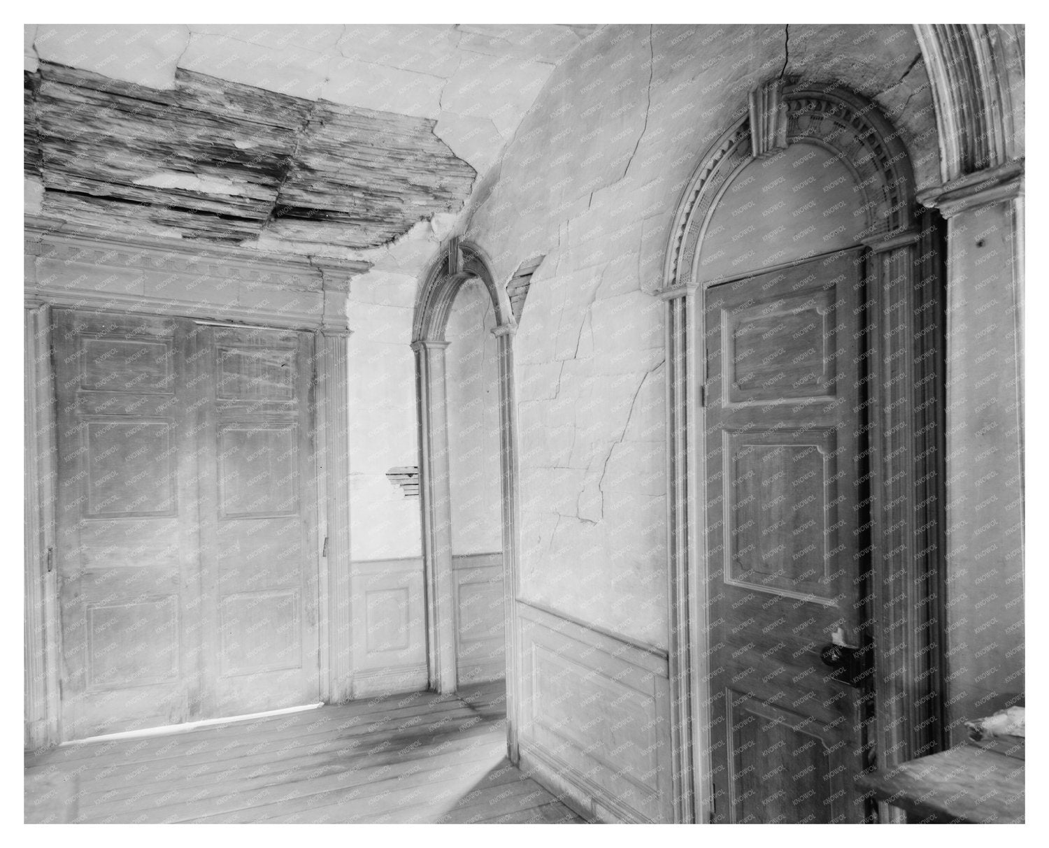 Aventon, NC Architecture: Vintage Photo from 1953