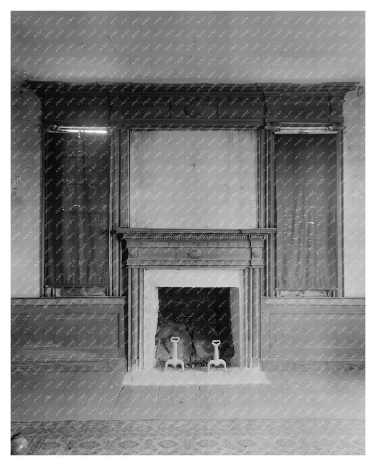 Aventon NC Architecture Photograph, Early 20th Century