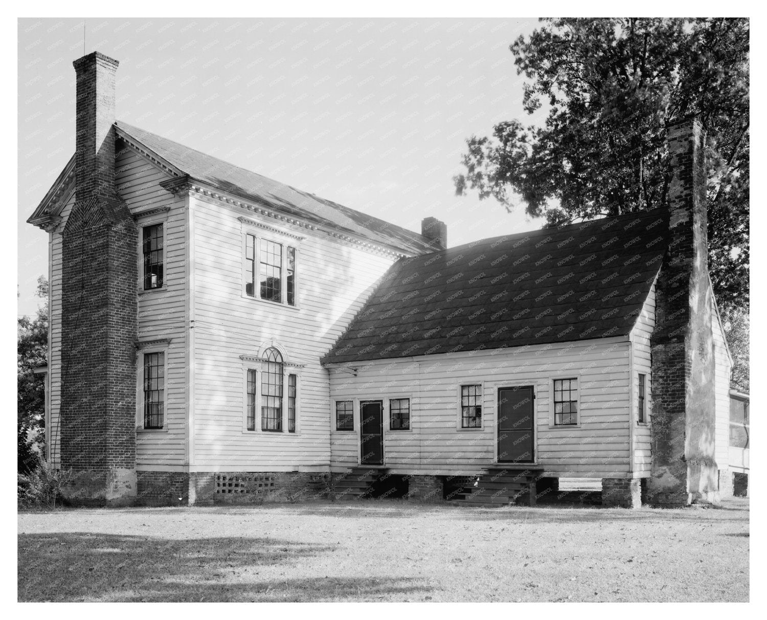 1803 Wooden House in Rocky Mount, NC - Historic Photo