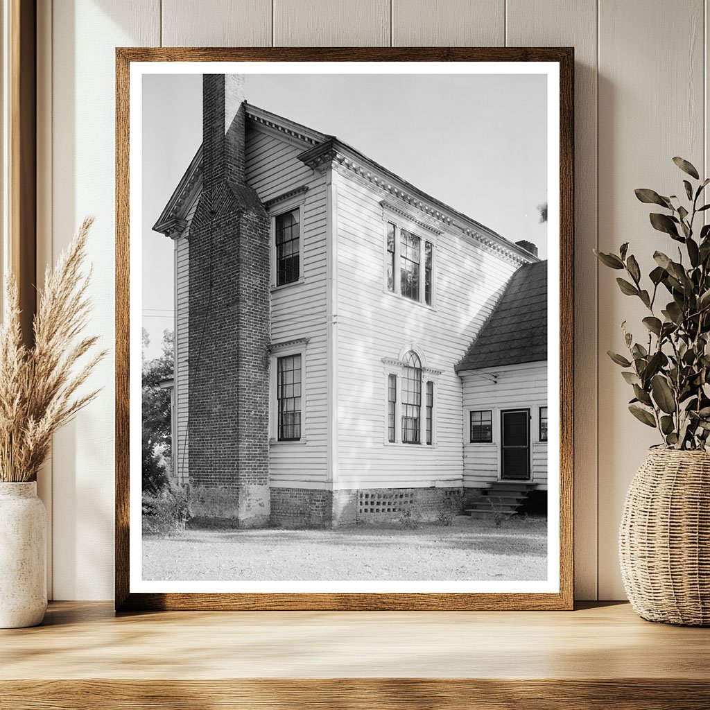 1803 Wooden House in Rocky Mount, NC - Carnegie Survey