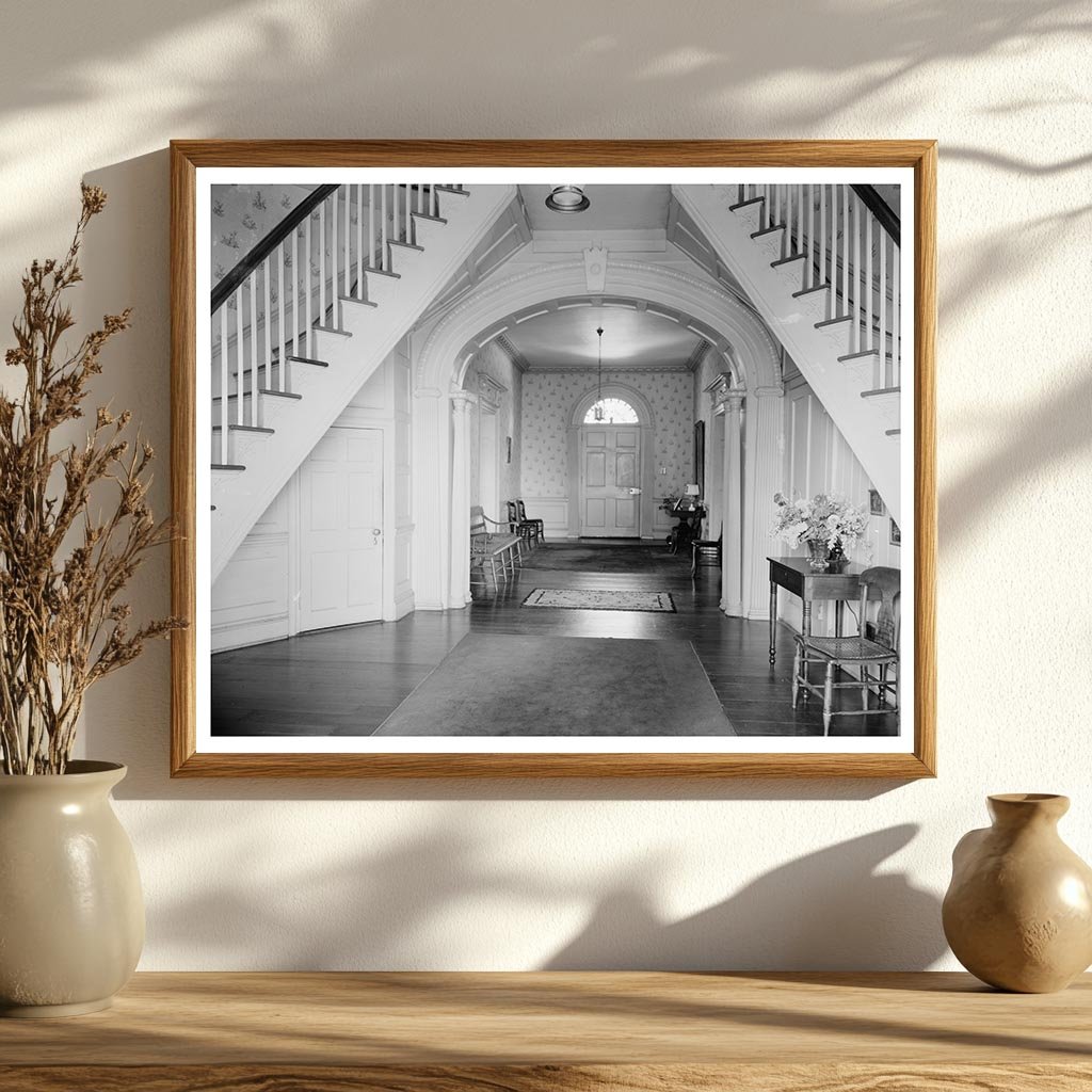 Rocky Mount NC Greek Revival Mansion Photo, Early 20th Centu