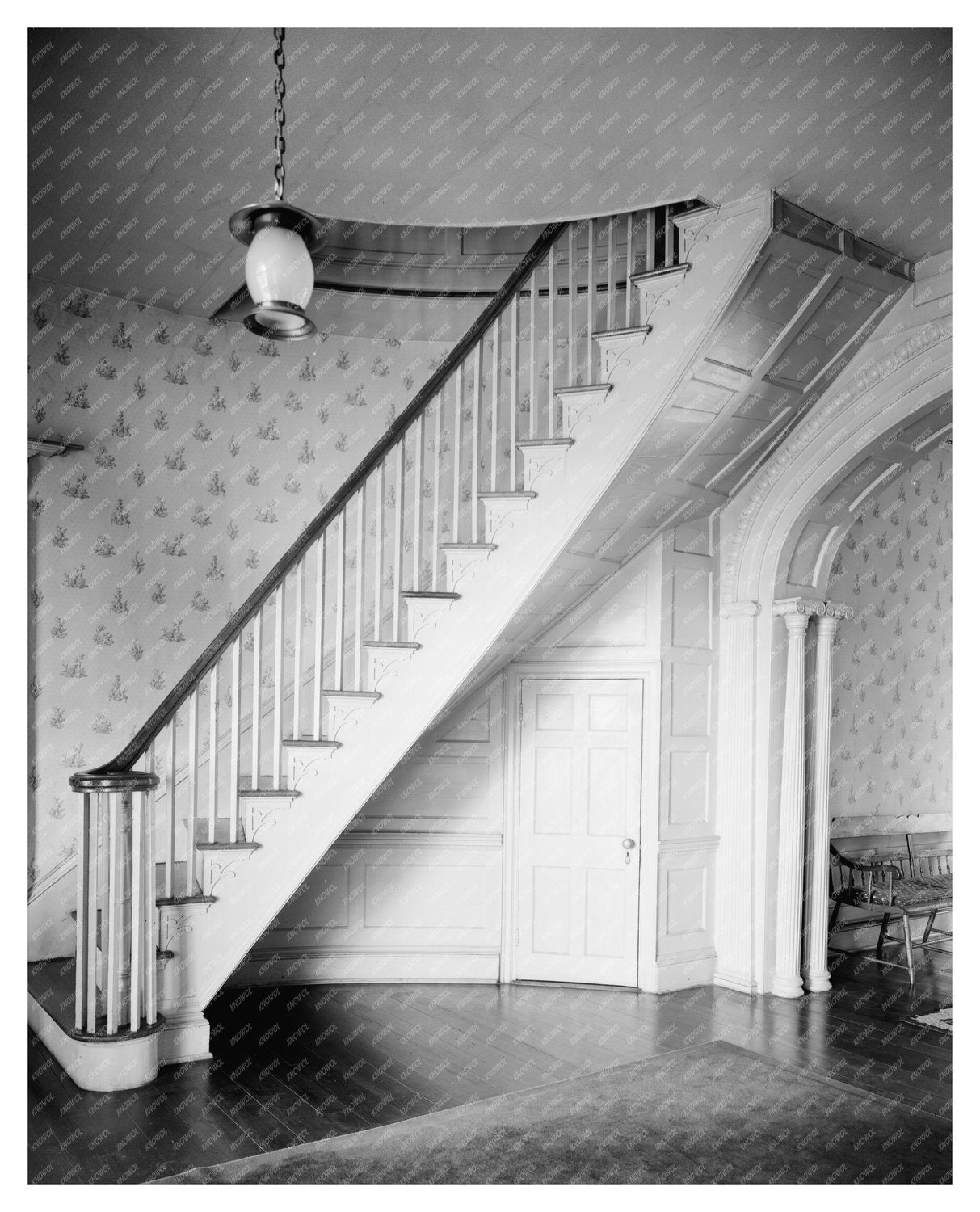 Rocky Mount, NC 19th Century Greek Revival Mansion Photo