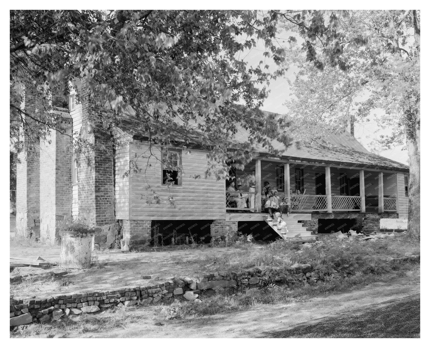 Historic Building in Nashville, NC, 1766 Photo, 1941