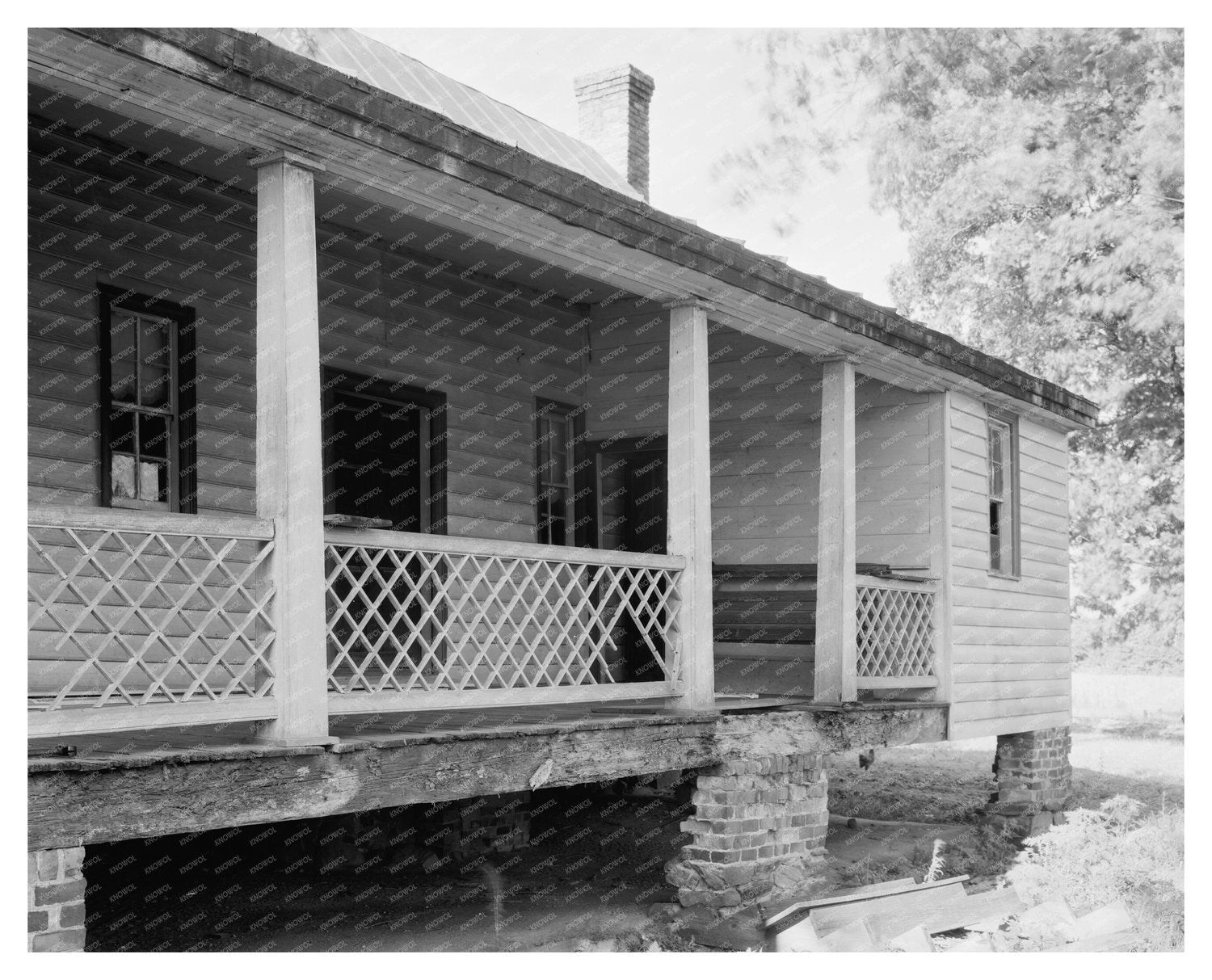 Nashville, NC Architecture, 1766: Historic Photo 1941