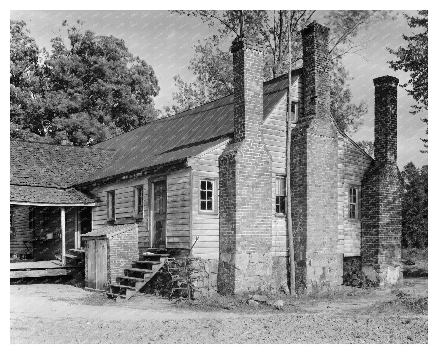 Historic House in Nashville, NC - 1766 Architecture