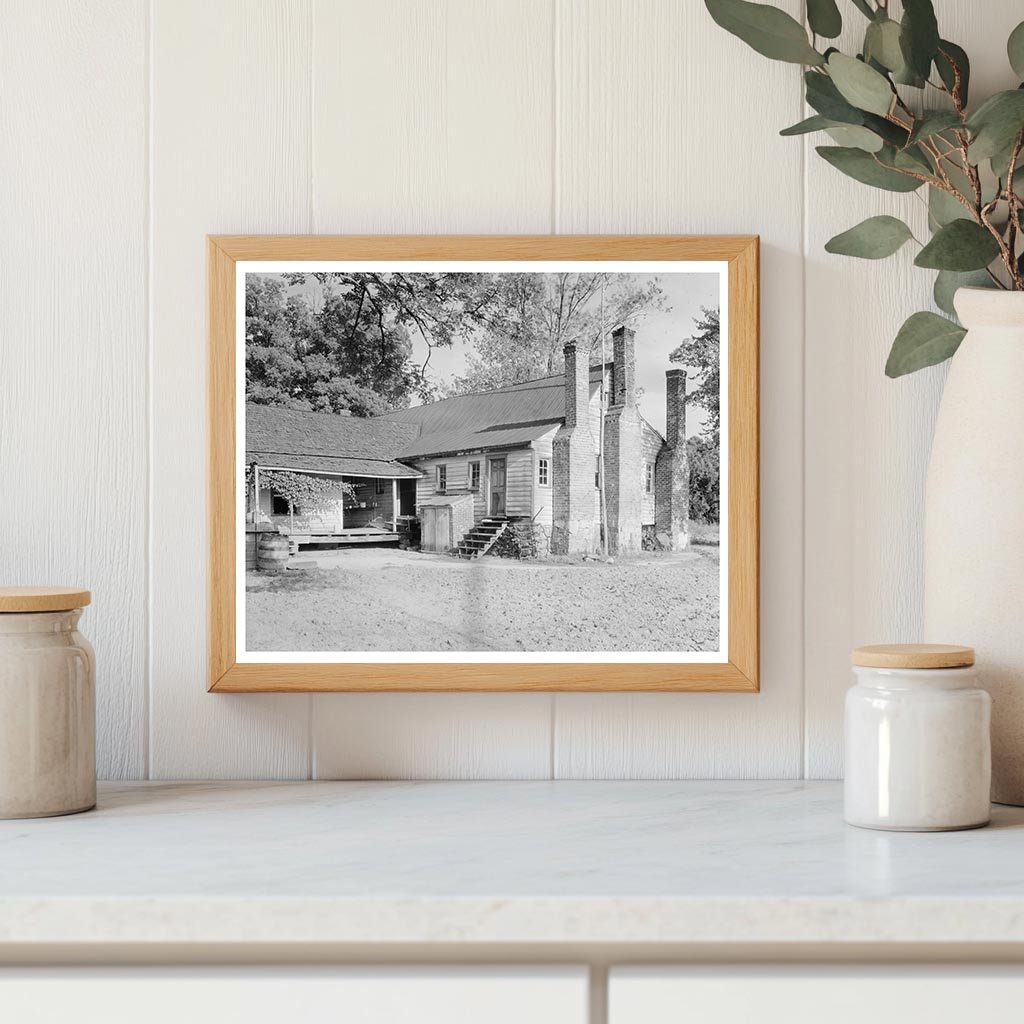 1766 Architecture in Nashville, NC - Vintage Photograph