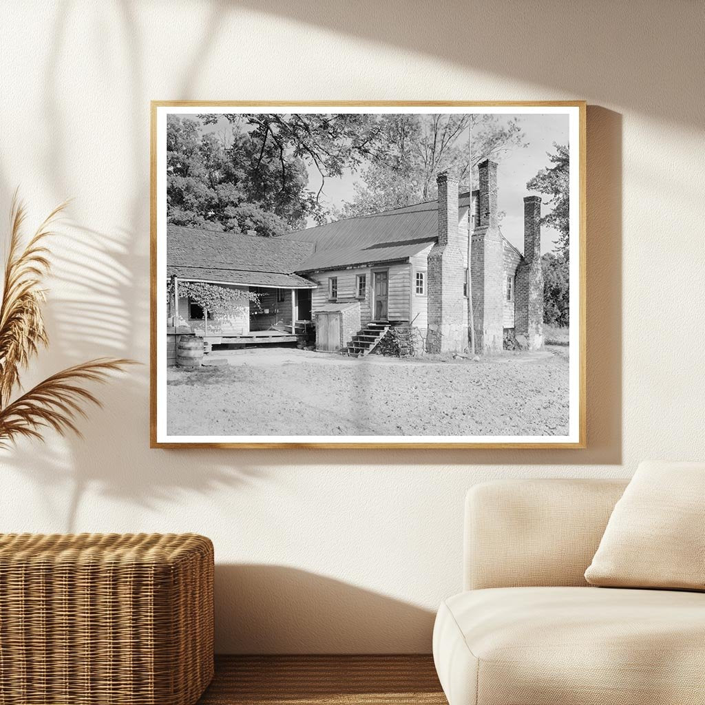 1766 Architecture in Nashville, NC - Vintage Photograph
