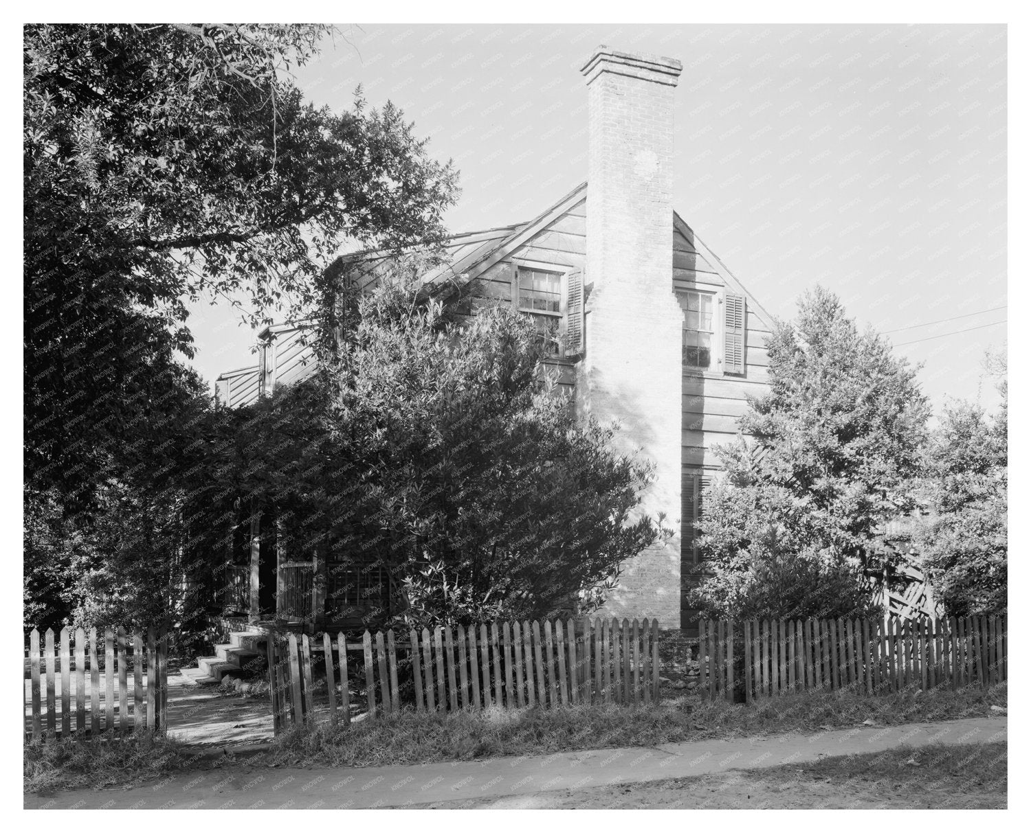 Vintage Wilmington NC Home Photo, Early 20th Century