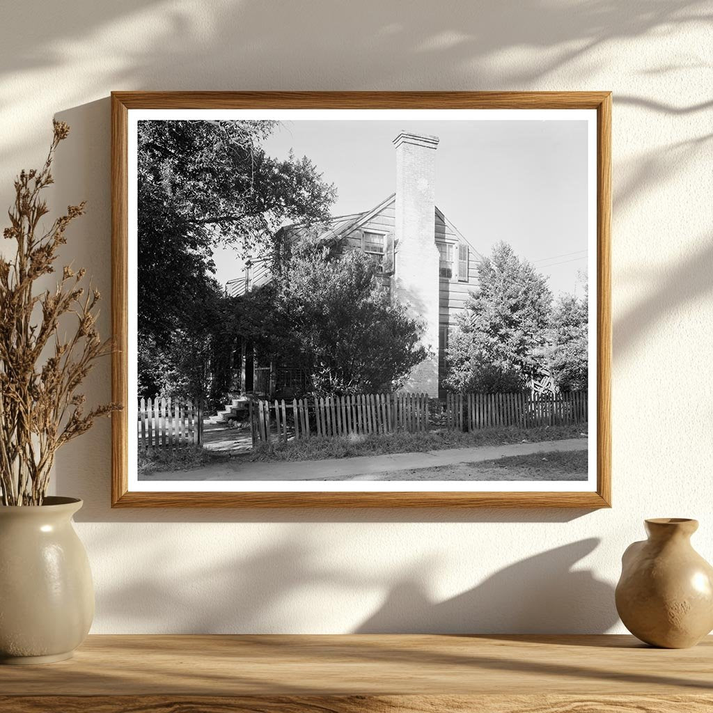 Vintage Wilmington NC Home Photo, Early 20th Century