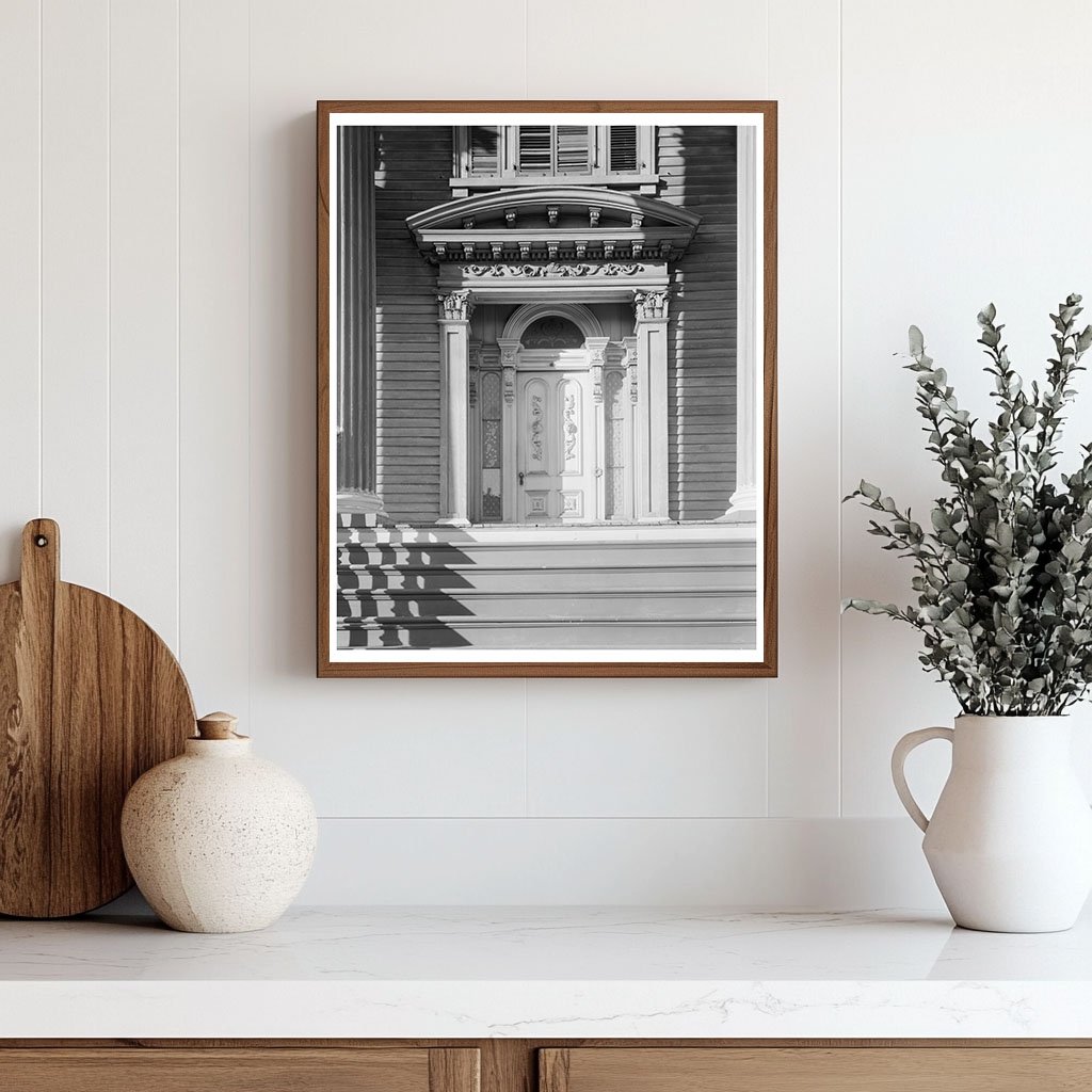 Wilmington NC 1859 Historic Architecture Photograph