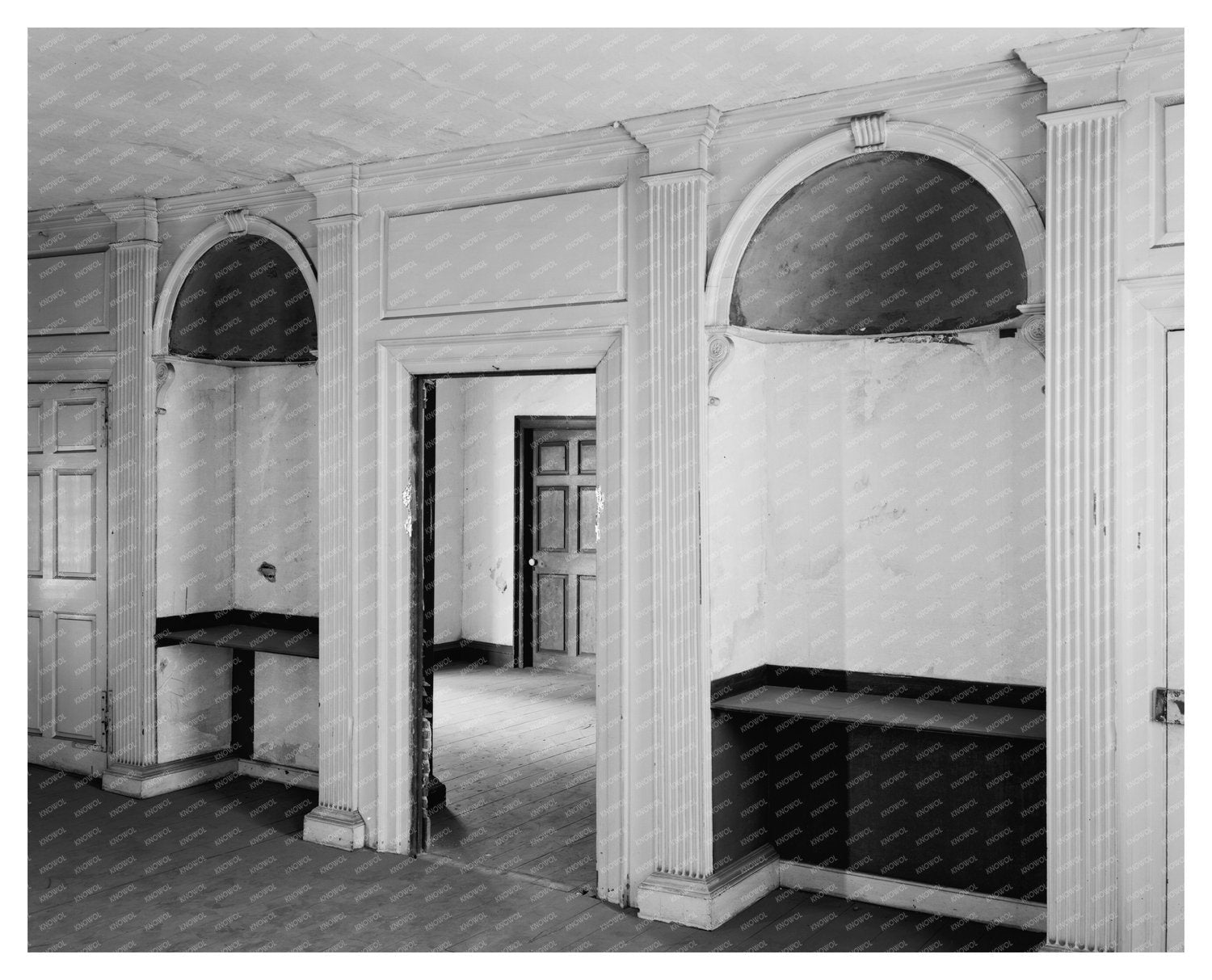 Wilmington NC Colonial Architecture Landmark Photo 1941