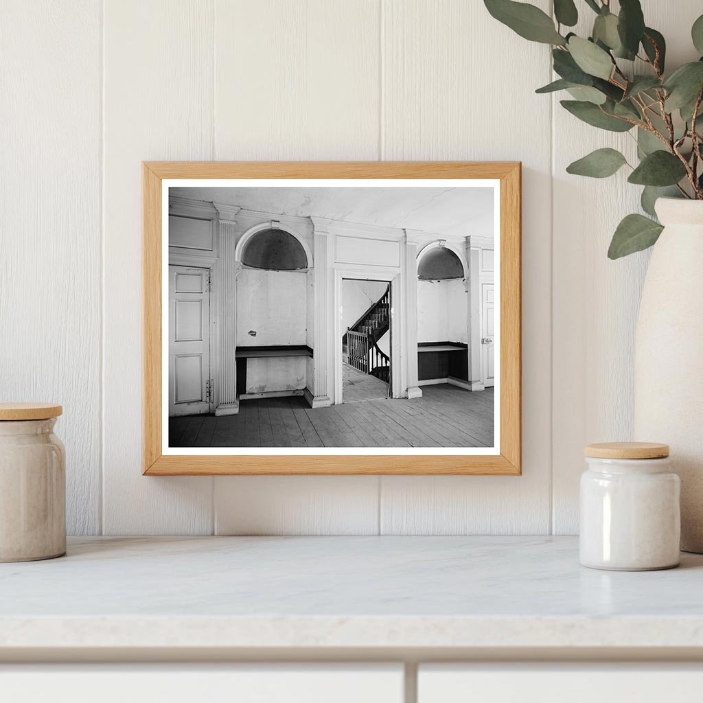 Wilmington NC Historic Building Interior, 1941 Photo