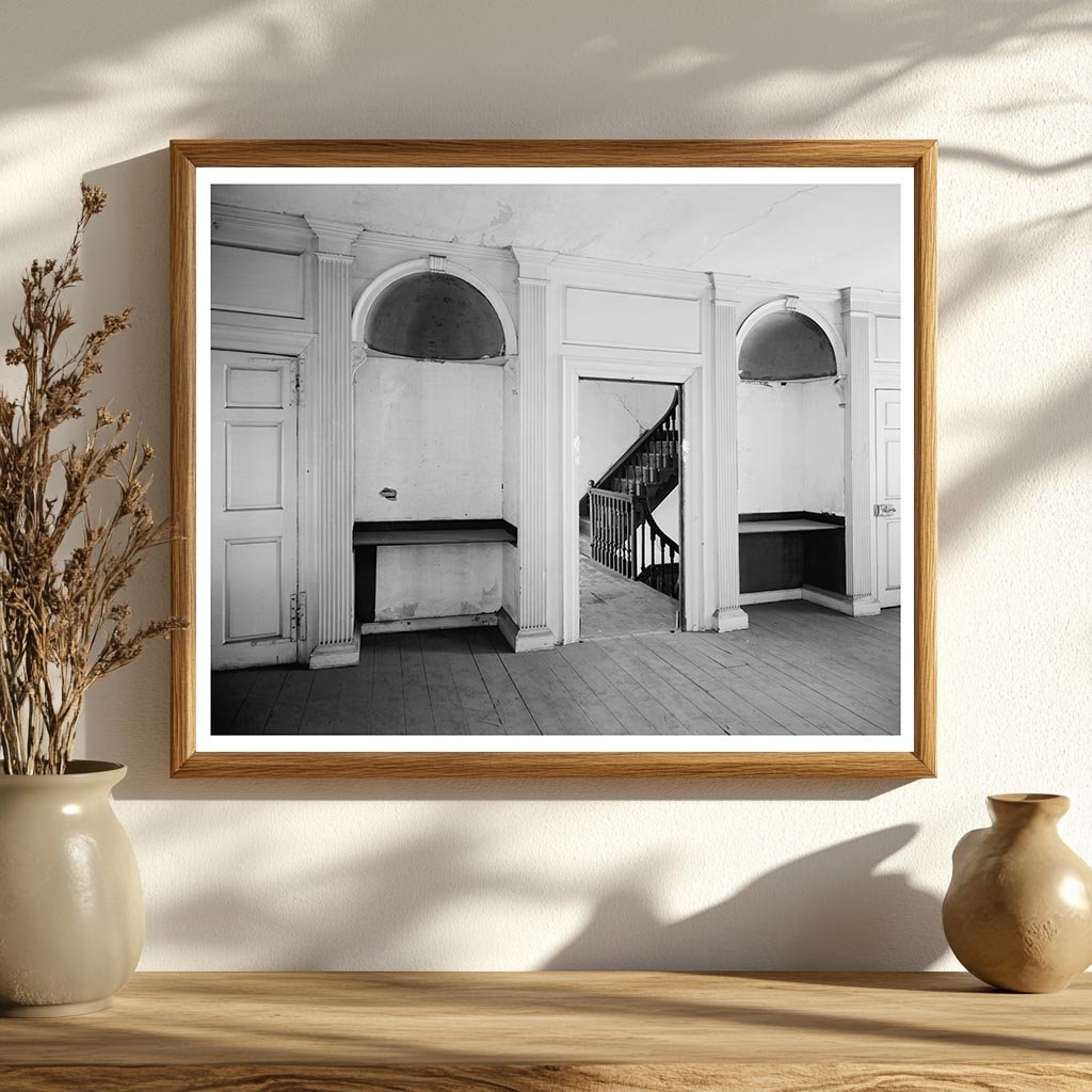 Wilmington NC Historic Building Interior, 1941 Photo