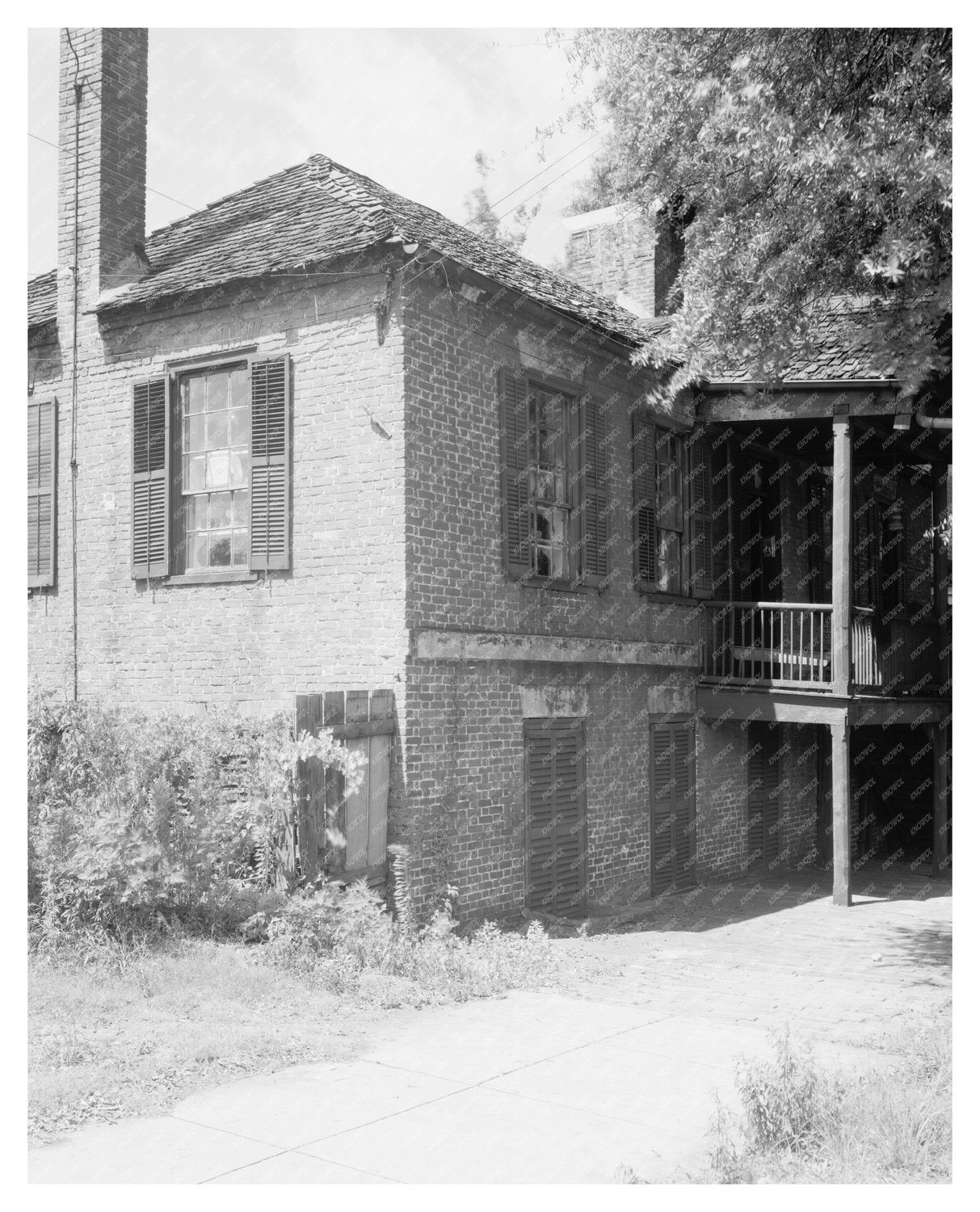 Masonic Building in Wilmington, NC - Vintage Photo 1900s