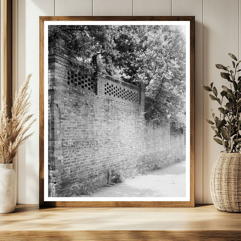 Wilmington NC Brickwork Detail, Carnegie Survey 1900s