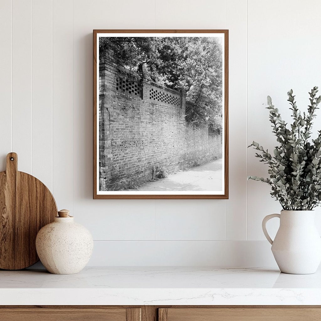 Wilmington NC Brickwork Detail, Carnegie Survey 1900s