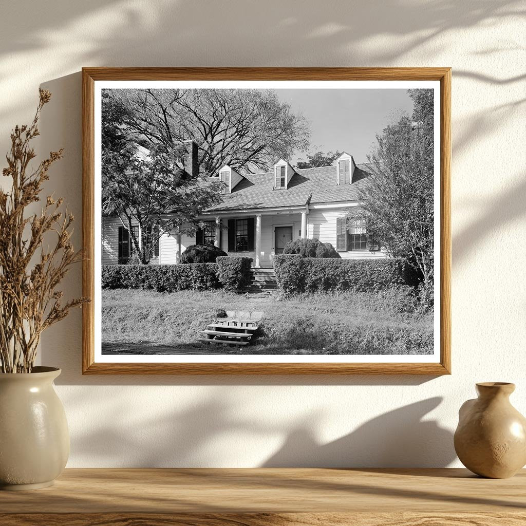 Heartsease House, Hillsboro NC, 1773-1775 Historic Photo