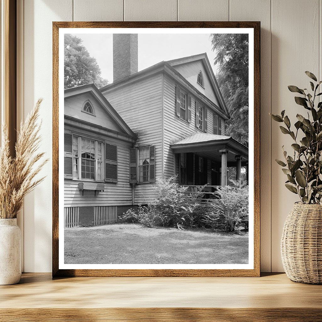 Hillsboro NC Historic Structure Photo, circa 1818