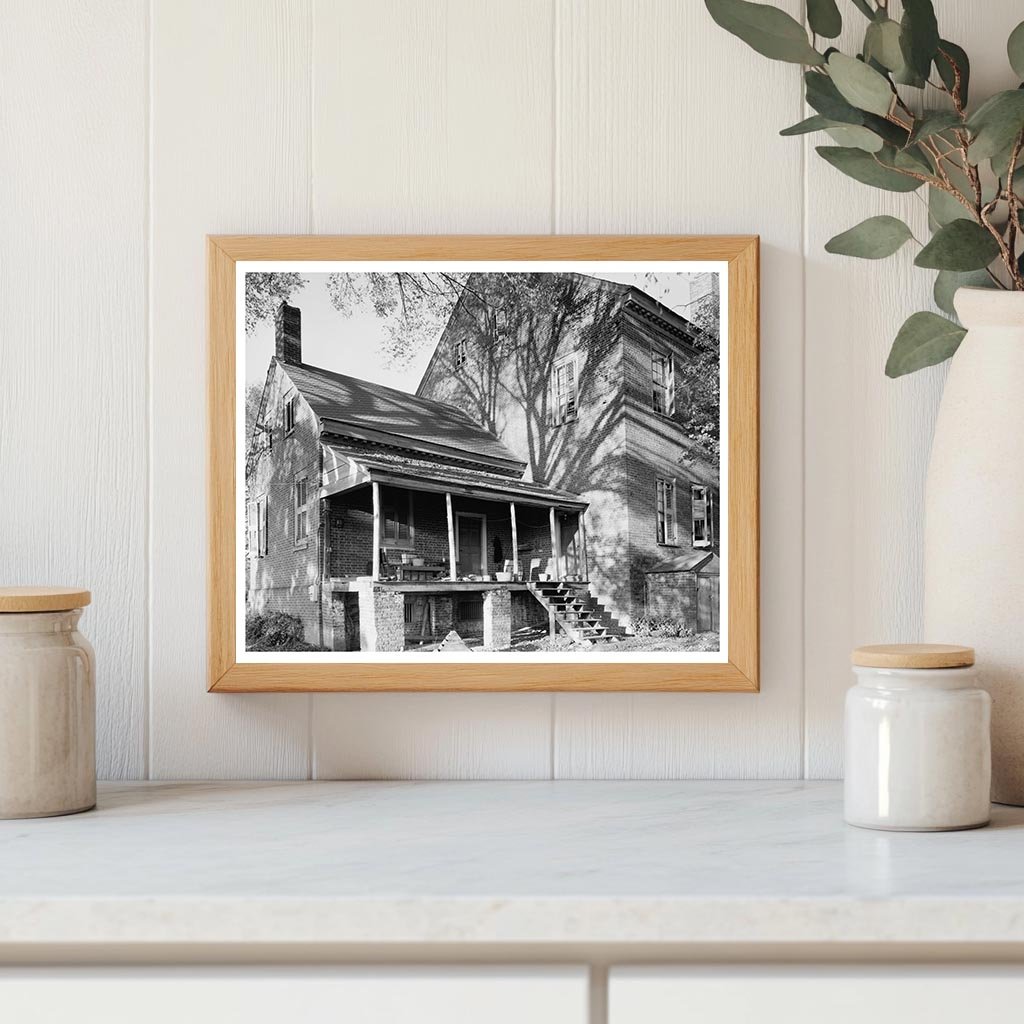 Ayr Mount, Hillsboro NC, 1792 Vintage Photograph