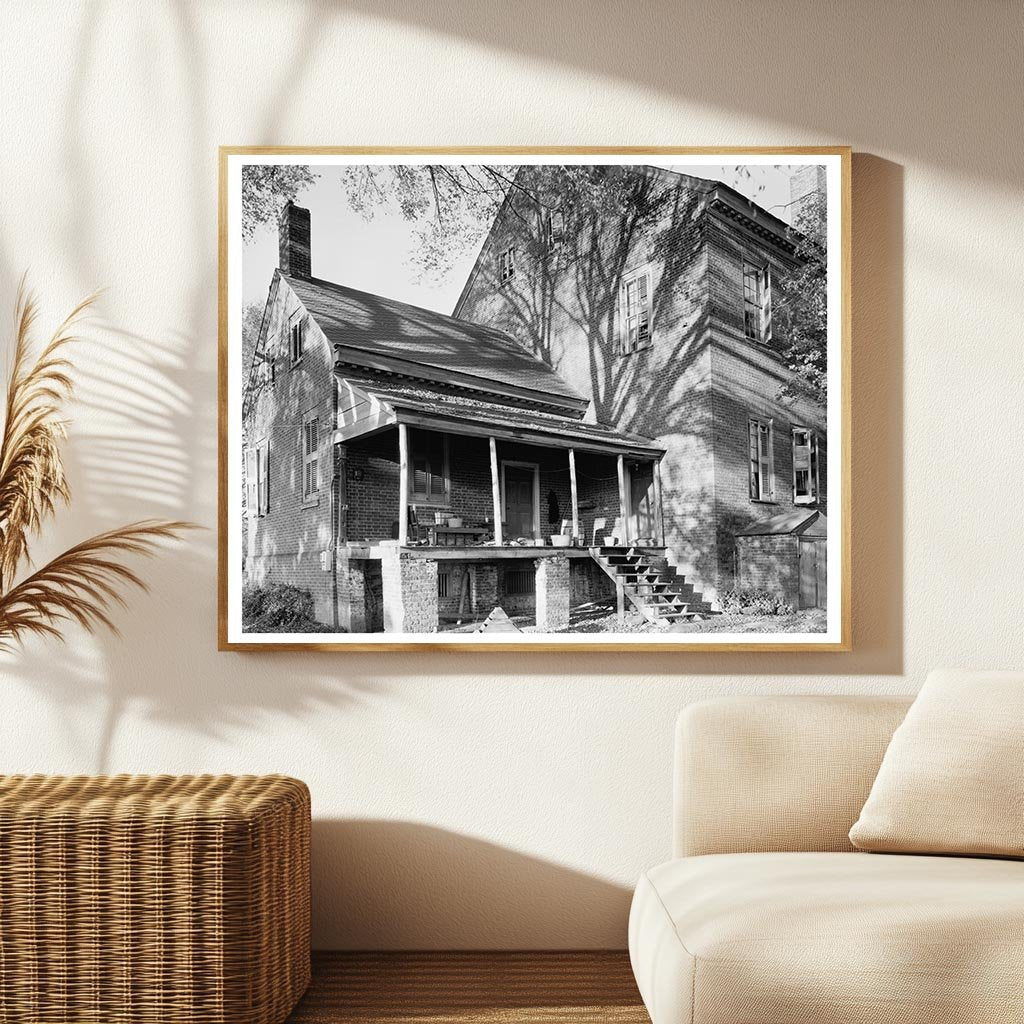 Ayr Mount, Hillsboro NC, 1792 Vintage Photograph