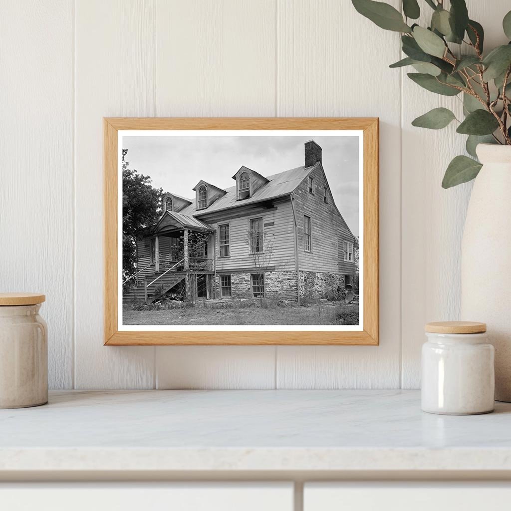 Lochiel Building in Hillsboro, NC - Vintage Photo 20th Centu