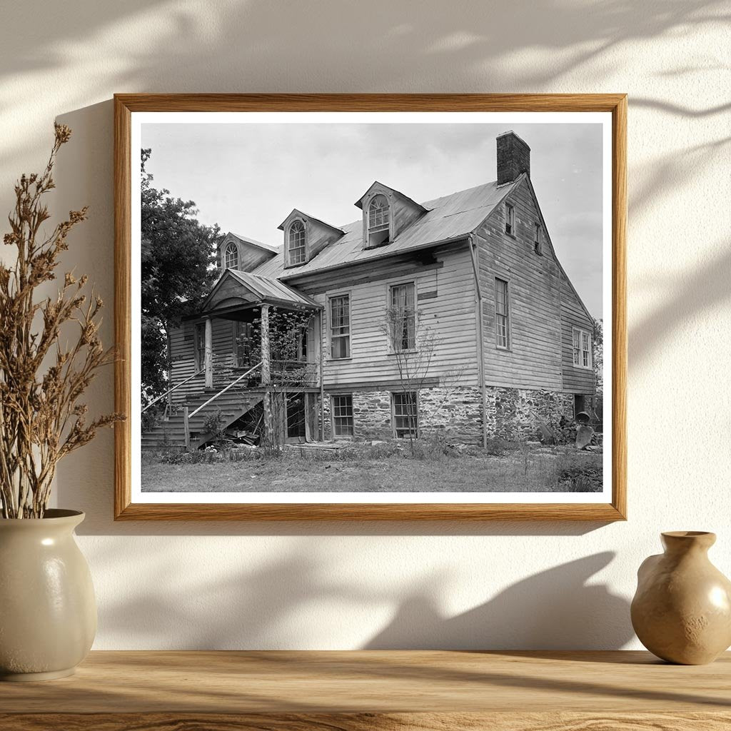 Lochiel Building in Hillsboro, NC - Vintage Photo 20th Centu