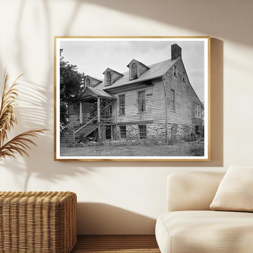 Lochiel Building in Hillsboro, NC - Vintage Photo 20th Centu