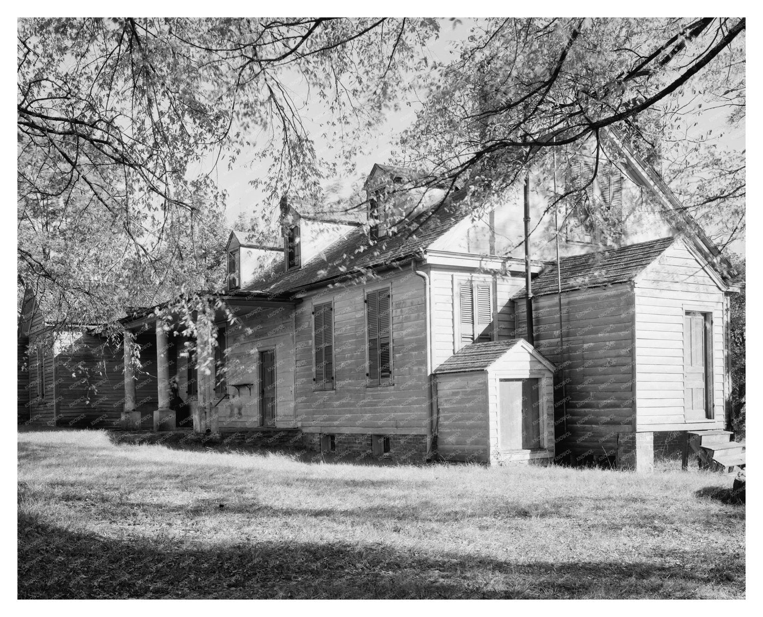 Little Hawfields, Hillsboro NC, 1953 Historic Photo