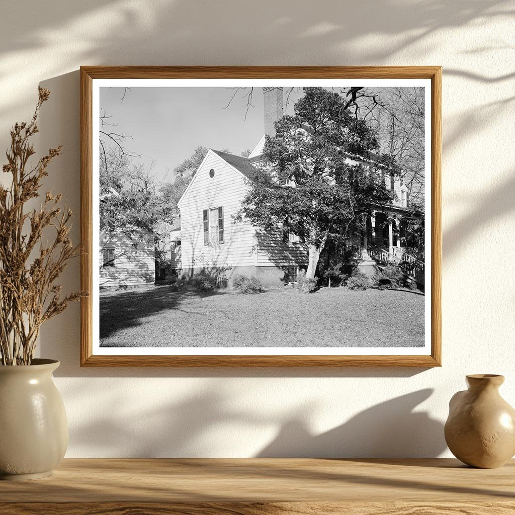 Cain House in Hillsboro, NC: Historic Architecture 1801