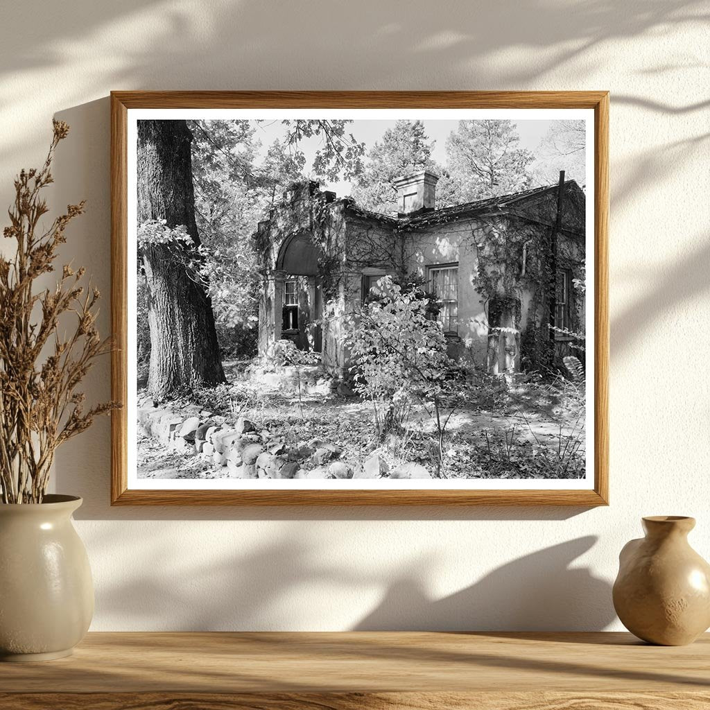 Historic Architecture in Chapel Hill, NC - 1953 Photo