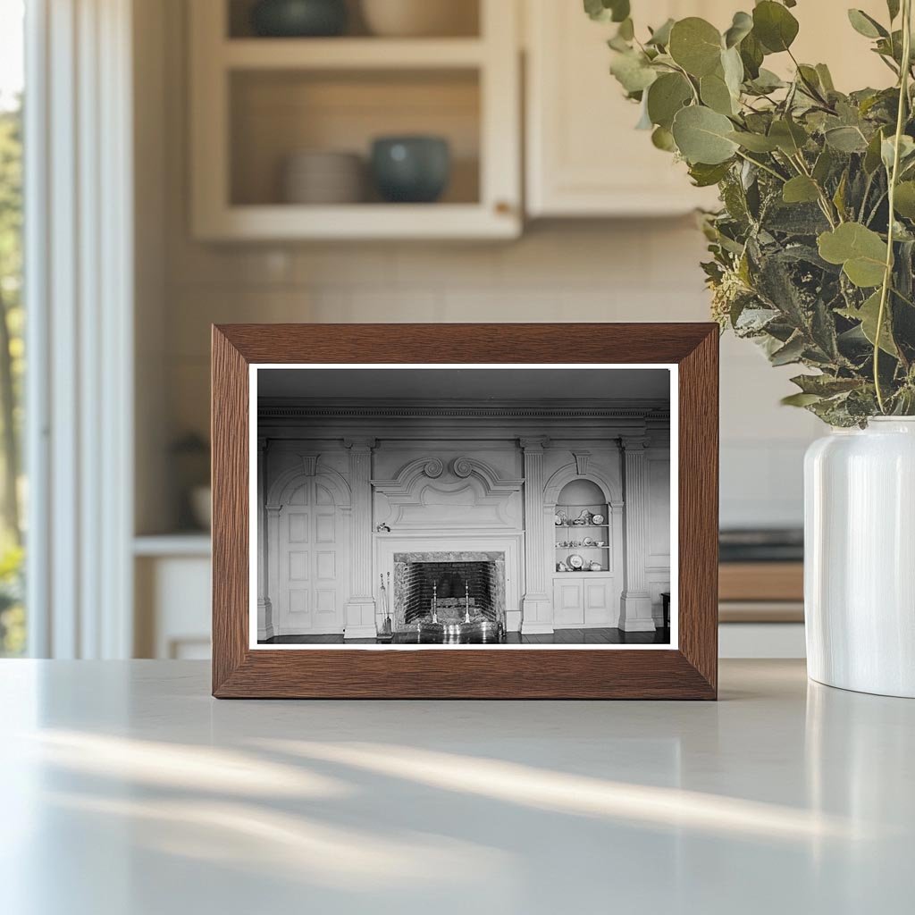 Old Brick House, Elizabeth City, NC, 1709 Vintage Photo