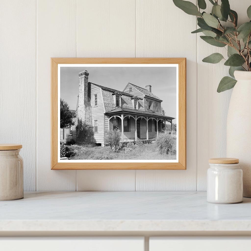 Vintage House in Nixtonton, NC - Carnegie Survey 1930s
