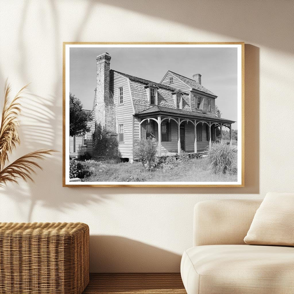 Vintage House in Nixtonton, NC - Carnegie Survey 1930s