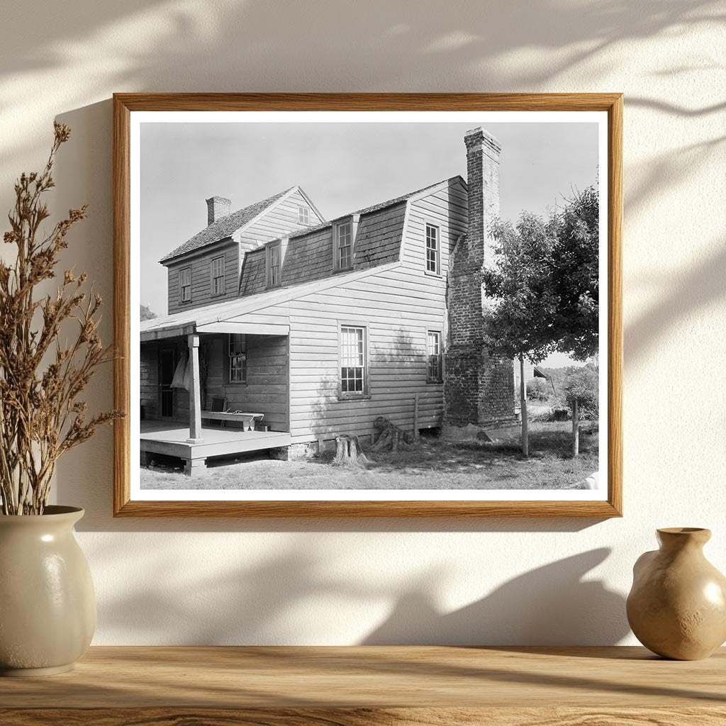 Historic Nixtonton, NC Architecture Photo, 1953