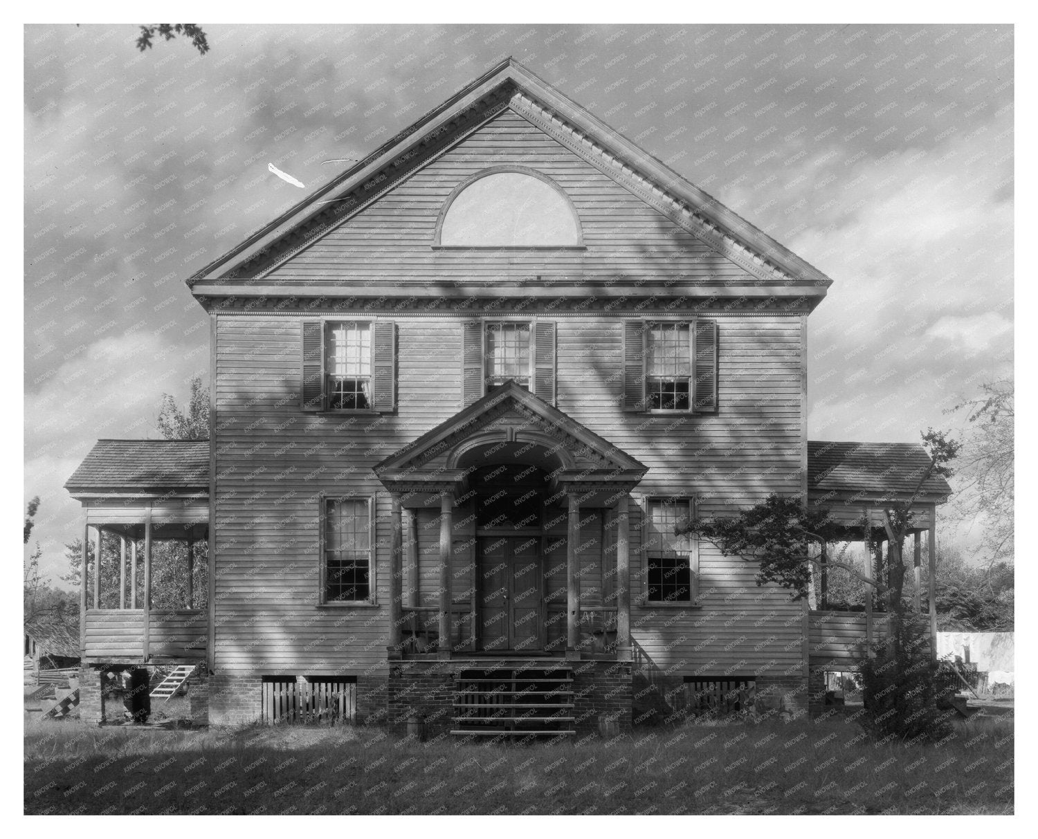 Baxter House, South Mills, NC - Regency Architecture History