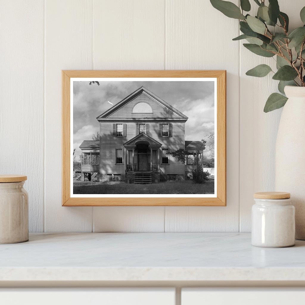 Baxter House, South Mills, NC - Regency Architecture History