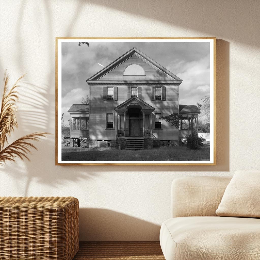 Baxter House, South Mills, NC - Regency Architecture History