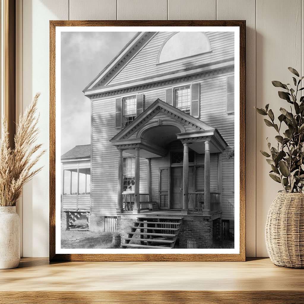 Baxter House, South Mills, NC - Regency Architecture 1941