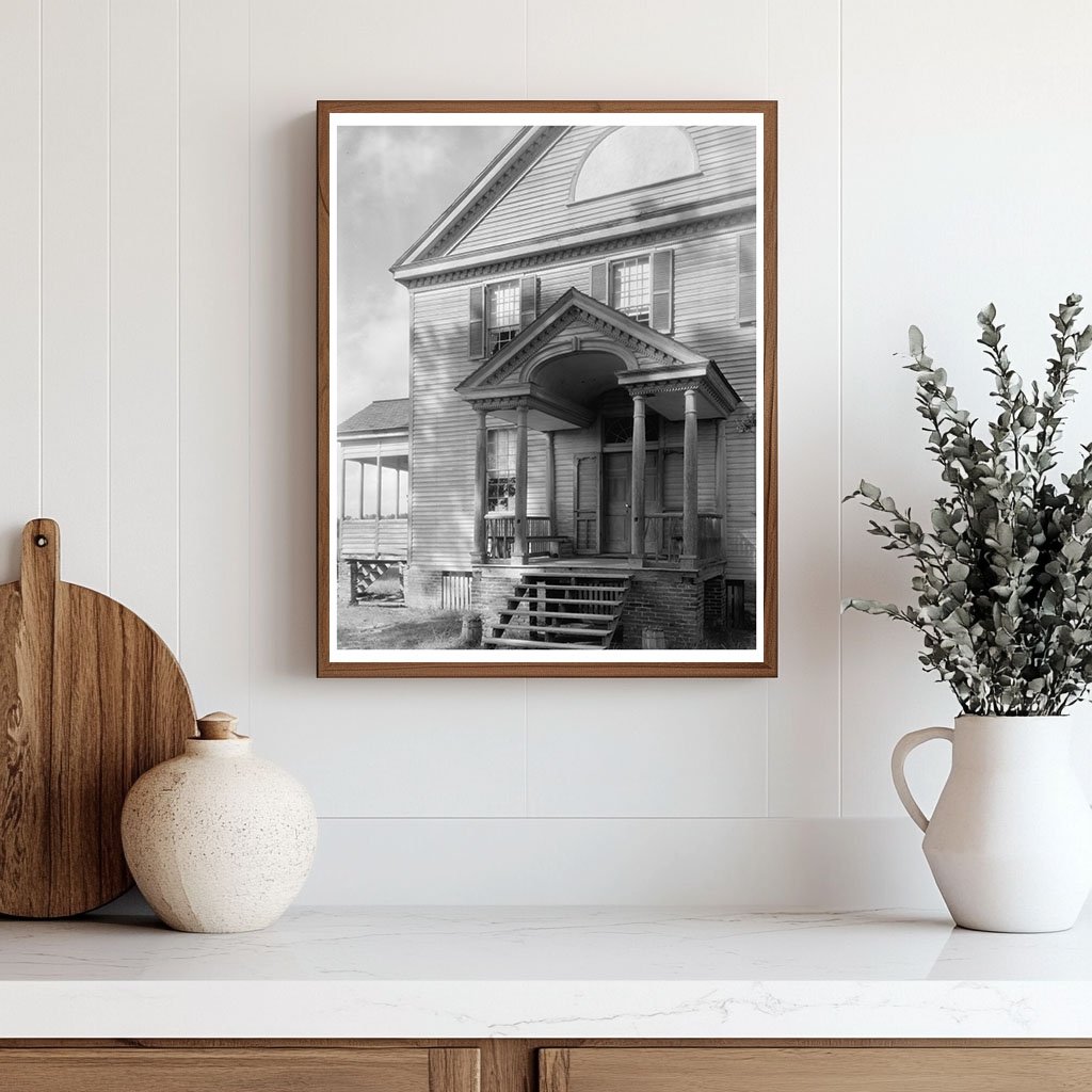 Baxter House, South Mills, NC - Regency Architecture 1941