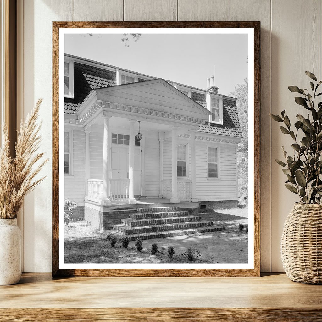 Exum Newby House, Windfall, NC, 1941 Photo