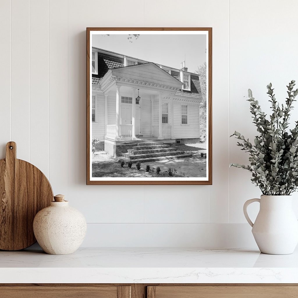 Exum Newby House, Windfall, NC, 1941 Photo