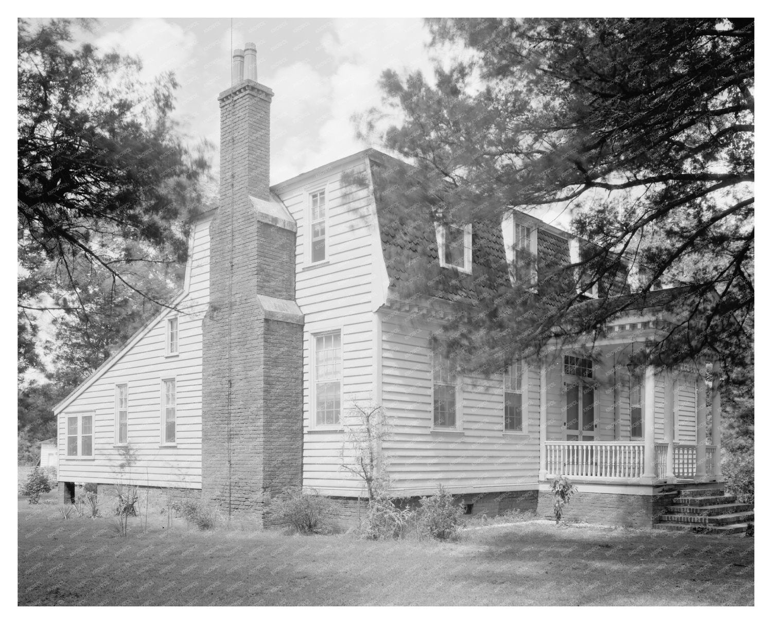 Exum Newby House, Windfall, NC, 18th Century Architecture