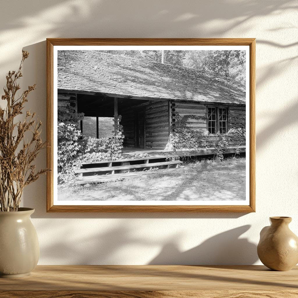 1799 Cabin in Polk County, NC - Carnegie Survey Image