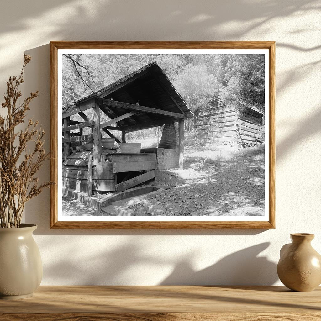 Polk County, NC Rural Scene from 1799 Architecture