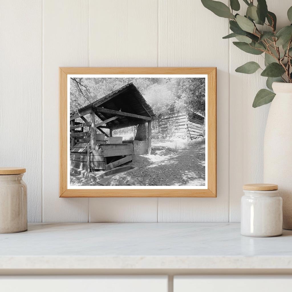 Polk County NC 1799: Vintage Rural Architecture Photograph